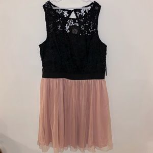 Black Lace Dress EUC